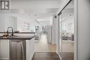 707 - 190 Manitoba Street, Toronto, ON  - Indoor Photo Showing Kitchen With Double Sink 