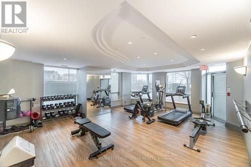 707 - 190 Manitoba Street, Toronto, ON - Indoor Photo Showing Gym Room