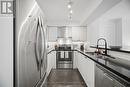 707 - 190 Manitoba Street, Toronto, ON  - Indoor Photo Showing Kitchen With Double Sink With Upgraded Kitchen 