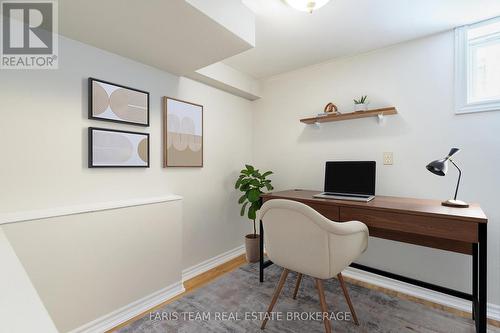 Virtually Staged - 18 Newton Street, Barrie, ON - Indoor Photo Showing Office