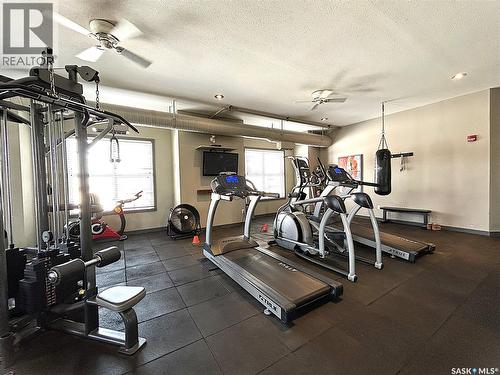 1603 1015 Patrick Crescent, Saskatoon, SK - Indoor Photo Showing Gym Room