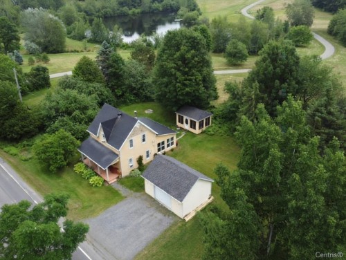 Aerial View - 348 Ch. De Turkey Hill, Sutton, QC - Outdoor With View