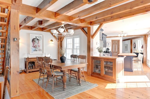 Dining Room - 70 Ch. Schoolcraft, Potton, QC - Indoor Photo Showing Dining Room