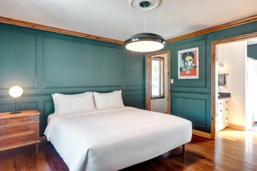 Master Bedroom - 70 Ch. Schoolcraft, Potton, QC - Indoor Photo Showing Bedroom