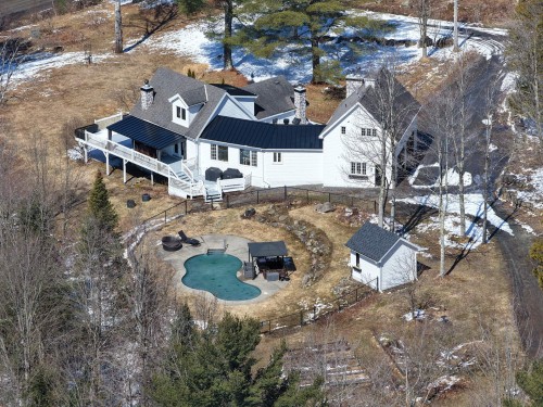 Aerial View - 70 Ch. Schoolcraft, Potton, QC - Outdoor