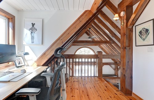 Mezzanine - 70 Ch. Schoolcraft, Potton, QC - Indoor Photo Showing Other Room