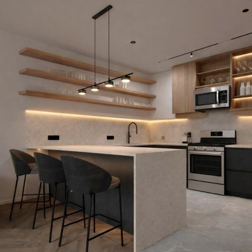 Cuisine - 12-6755 Rue Clark, Montréal (Rosemont/La Petite-Patrie), QC - Indoor Photo Showing Kitchen