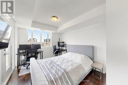 Bright South West Facing Bedroom! - #710 - 125 Western Battery Road, Toronto, ON - Indoor Photo Showing Bedroom