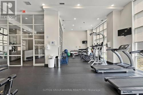 #710 - 125 Western Battery Road, Toronto, ON - Indoor Photo Showing Gym Room