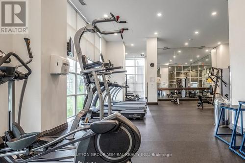 #710 - 125 Western Battery Road, Toronto, ON - Indoor Photo Showing Gym Room