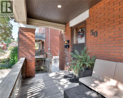 50 Walnut Street, Kitchener, ON - Outdoor With Deck Patio Veranda With Exterior