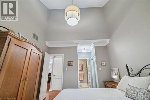 Vaulted Ceilings! - 1019 North Shore Boulevard E Unit# 3, Burlington, ON - Indoor Photo Showing Bedroom