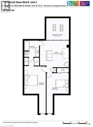 2nd Floor - 1019 North Shore Boulevard E Unit# 3, Burlington, ON - Other