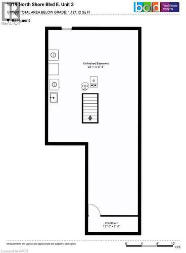 Basement - 1019 North Shore Boulevard E Unit# 3, Burlington, ON - Other
