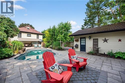 108 Owen Street, Barrie, ON - Outdoor With In Ground Pool