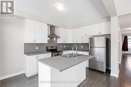 703 Samantha Eastop Avenue, Ottawa, ON - Indoor Photo Showing Kitchen With Double Sink