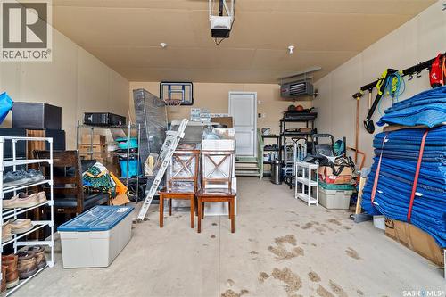 4810 Green Brooks Way E, Regina, SK - Indoor Photo Showing Garage