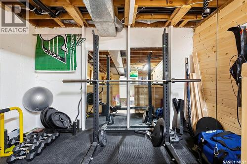 108 Matheson Crescent, Regina, SK - Indoor Photo Showing Gym Room