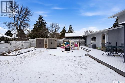108 Matheson Crescent, Regina, SK - Outdoor With Deck Patio Veranda