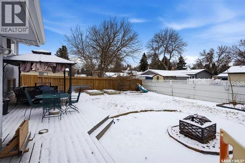 108 Matheson Crescent, Regina, SK - Outdoor With Deck Patio Veranda
