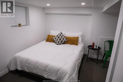 758 Pierre Unit# 3, Windsor, ON - Indoor Photo Showing Bedroom