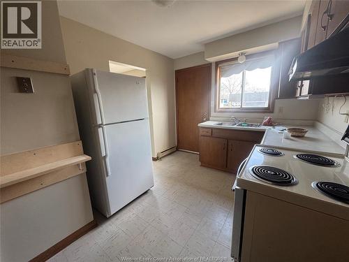 3027 Walker Road Unit# C, Windsor, ON - Indoor Photo Showing Kitchen With Double Sink
