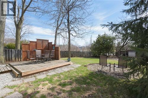Back of property featuring a private multi-level deck for dining - 3200 Greenbough Crescent, Burlington, ON - Outdoor With Deck Patio Veranda