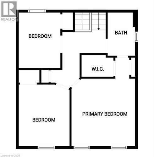 Upper level floor plan - 3200 Greenbough Crescent, Burlington, ON - Other