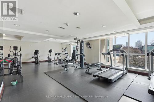 809 - 200 Rideau Street, Ottawa, ON - Indoor Photo Showing Gym Room