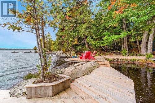 139 Manitou Drive, Mckellar, ON - Outdoor With Body Of Water With Deck Patio Veranda