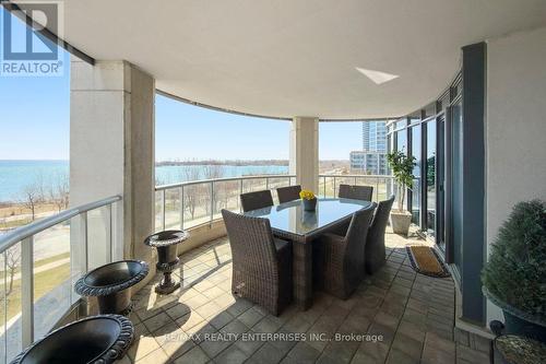 416 - 2095 Lake Shore Boulevard W, Toronto, ON - Outdoor With Body Of Water With Balcony With Exterior
