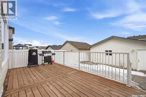 2914 Elgaard Drive, Regina, SK - Outdoor With Deck Patio Veranda With Exterior