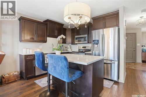 111 2501 Windsor Park Road, Regina, SK - Indoor Photo Showing Kitchen With Stainless Steel Kitchen