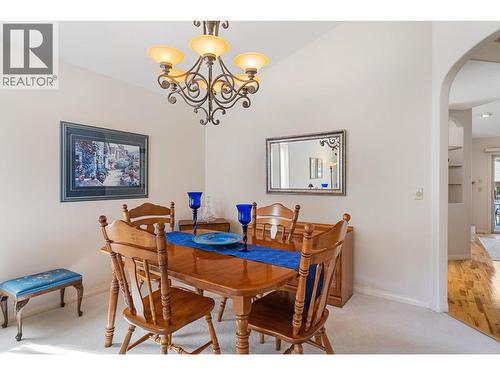 550 Yates Road Unit# 432, Kelowna, BC - Indoor Photo Showing Dining Room