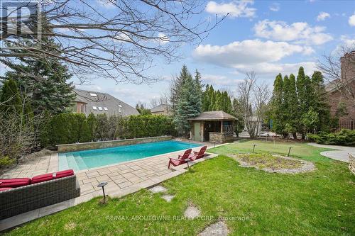 1494 The Links Drive, Oakville, ON - Outdoor With In Ground Pool With Backyard