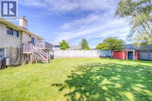 279 Dixon Street, Kitchener, ON - Outdoor With Deck Patio Veranda