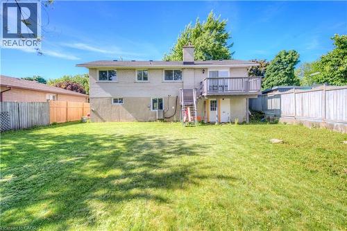 279 Dixon Street, Kitchener, ON - Outdoor With Deck Patio Veranda