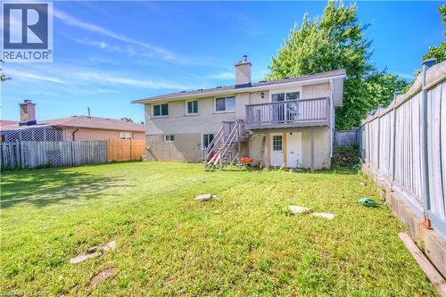 279 Dixon Street, Kitchener, ON - Outdoor With Deck Patio Veranda