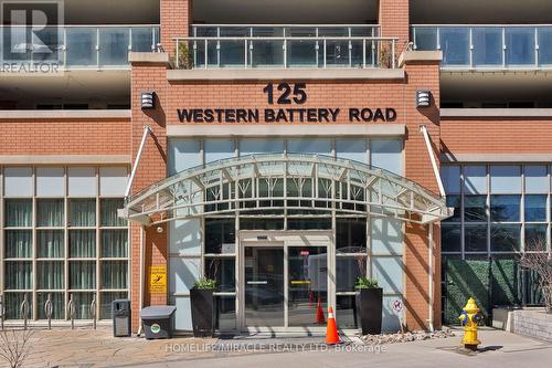 2815 - 125 Western Battery Road, Toronto, ON - Outdoor With Balcony