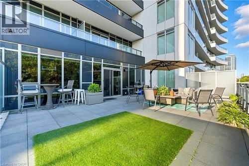 Personal 620 sq ft Terrace - 212 King William Street Unit# 311, Hamilton, ON - Outdoor