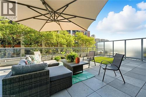 Personal 620 sq ft Terrace - 212 King William Street Unit# 311, Hamilton, ON - Outdoor With Deck Patio Veranda With Exterior