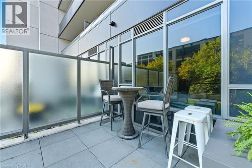 Personal 620 sq ft Terrace - 212 King William Street Unit# 311, Hamilton, ON - Outdoor With Exterior