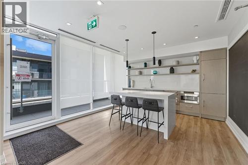Party Room Kitchen - 212 King William Street Unit# 311, Hamilton, ON - Indoor Photo Showing Kitchen