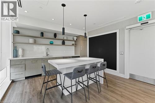 Party Room Kitchen - 212 King William Street Unit# 311, Hamilton, ON - Indoor