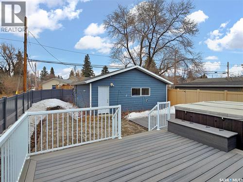 119 Spinks Drive, Saskatoon, SK - Outdoor With Deck Patio Veranda