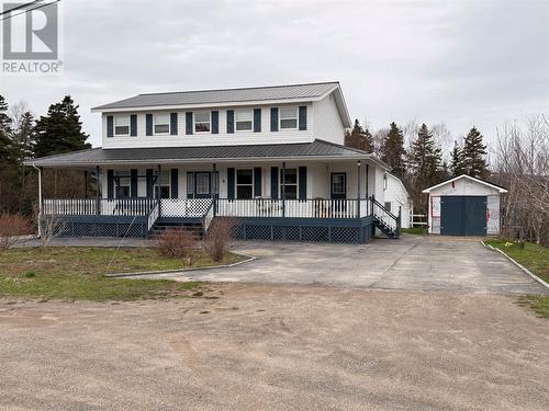 4 Sweetapple Lane, South Branch, NL - Outdoor With Deck Patio Veranda With Facade