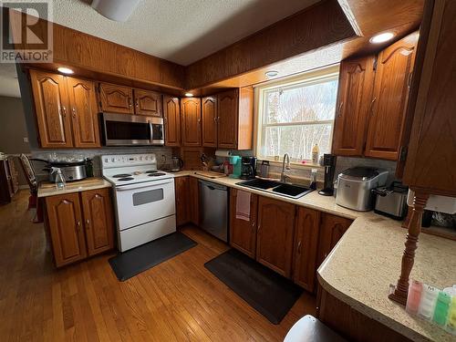 4 Sweetapple Lane, South Branch, NL - Indoor Photo Showing Kitchen With Double Sink