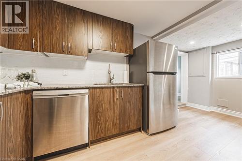 24 Rowanwood Street, Hamilton, ON - Indoor Photo Showing Kitchen With Stainless Steel Kitchen
