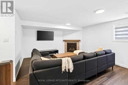 112 Jardiniere Street, Ottawa, ON - Indoor With Fireplace