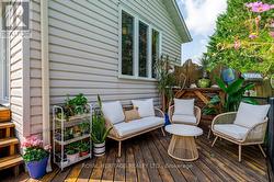 DECK SITTING AREA - 